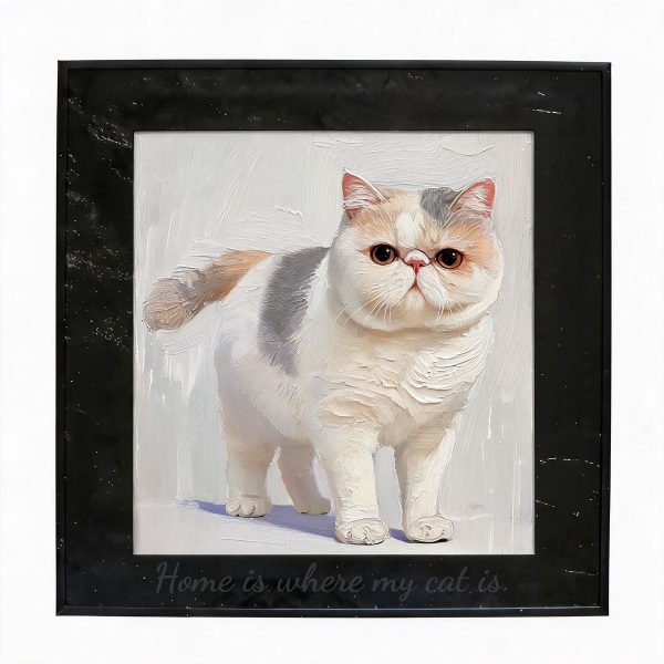 Personalized Gifts for Cat Lovers | Custom Hand-Painted Cat Oil Portrait
