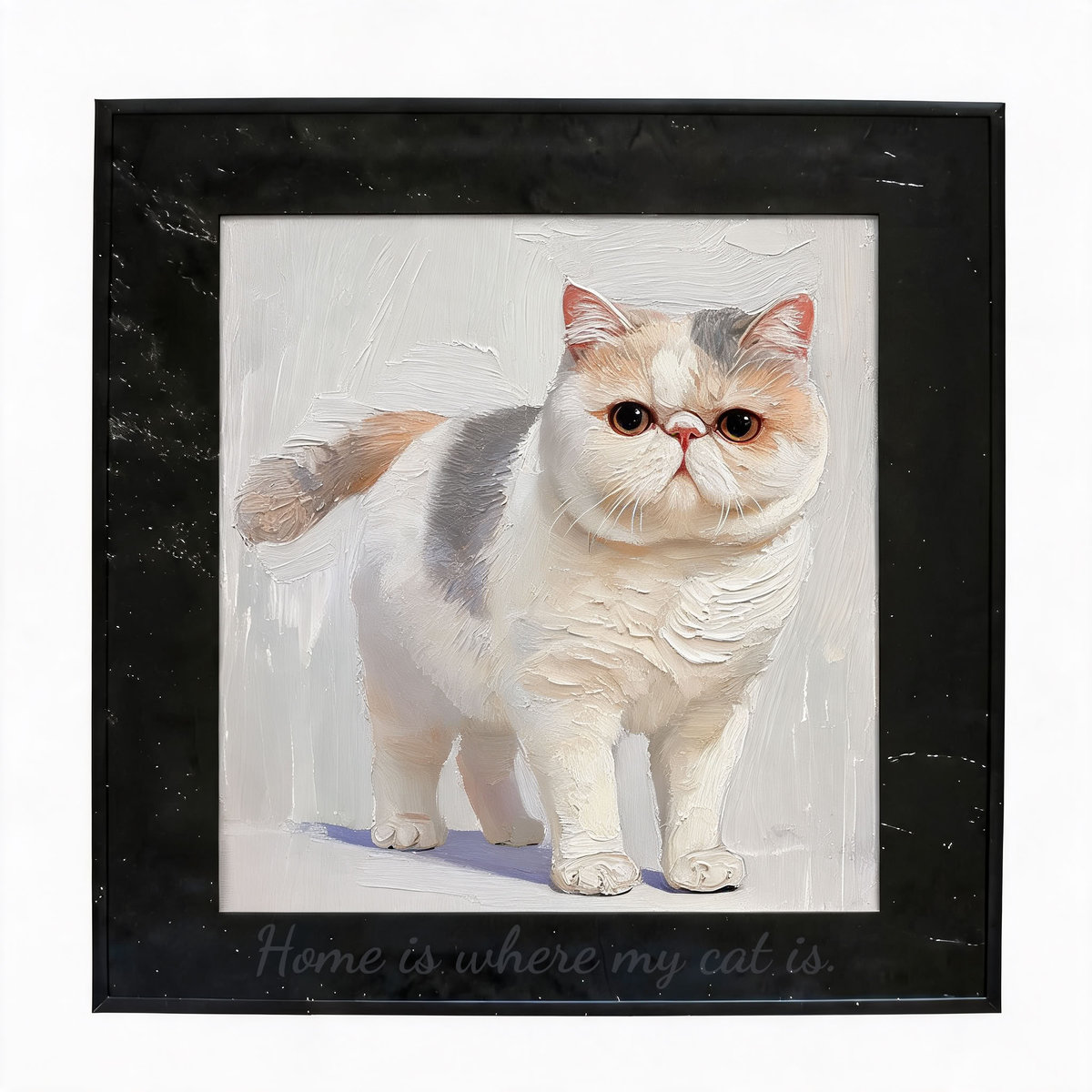 Personalized Gifts for Cat Lovers | Custom Hand-Painted Cat Oil Portrait