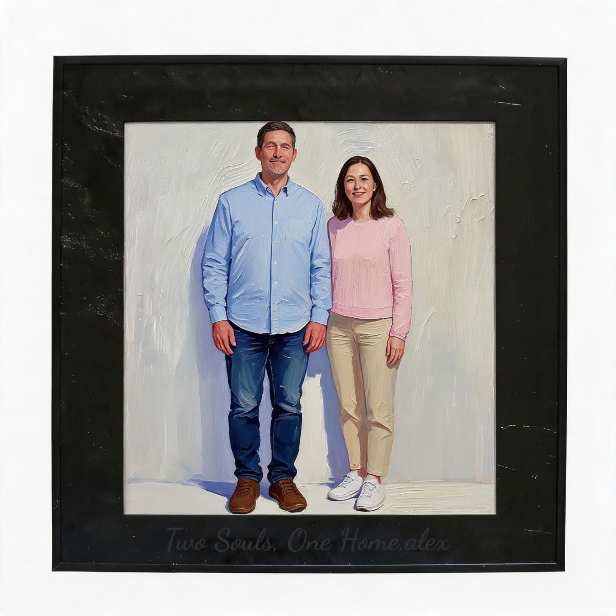 Custom Hand Painted Oil Painting From Photo | Personalized Portrait