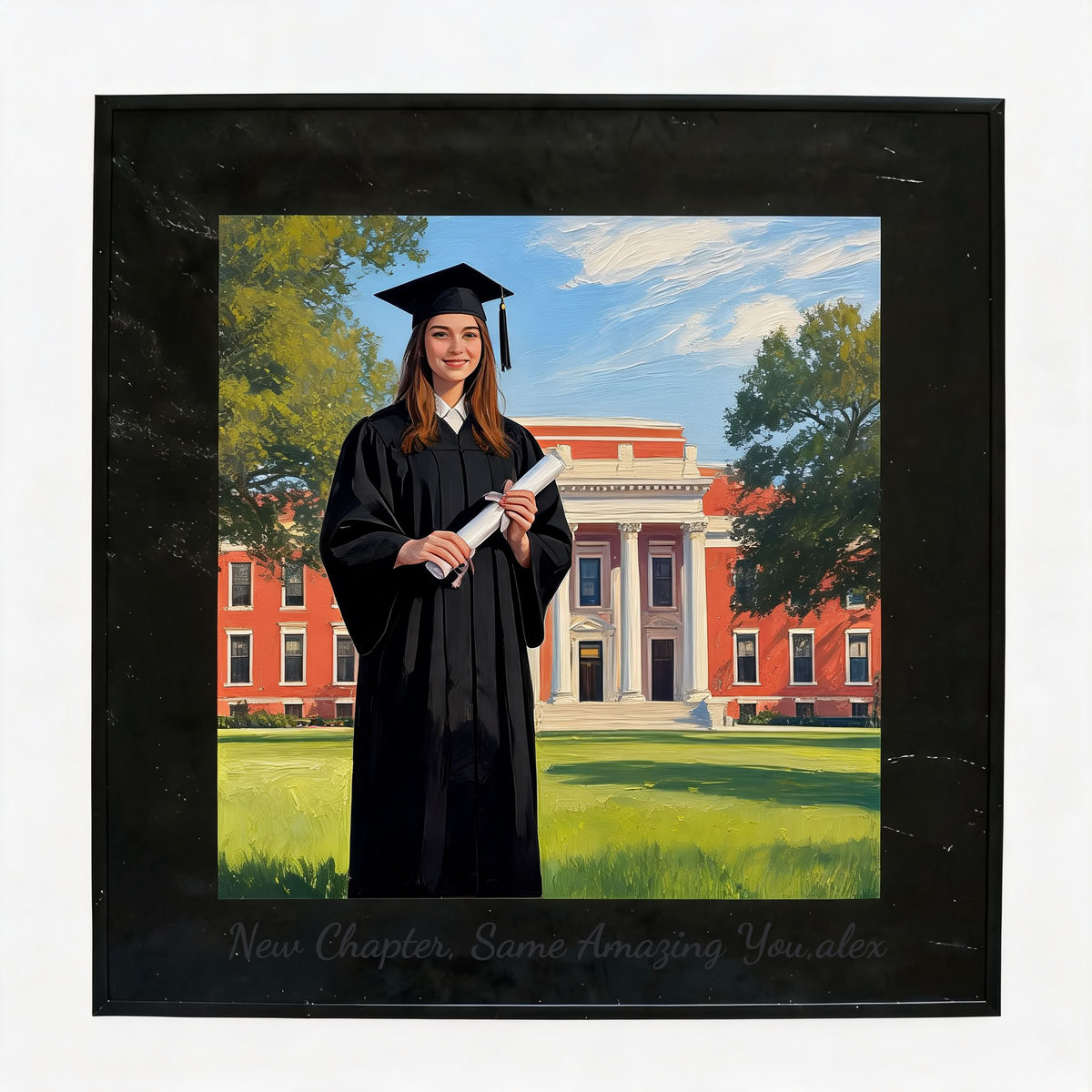 Custom Hand Painted Oil Painting From Photo | Personalized Portrait - Image 4