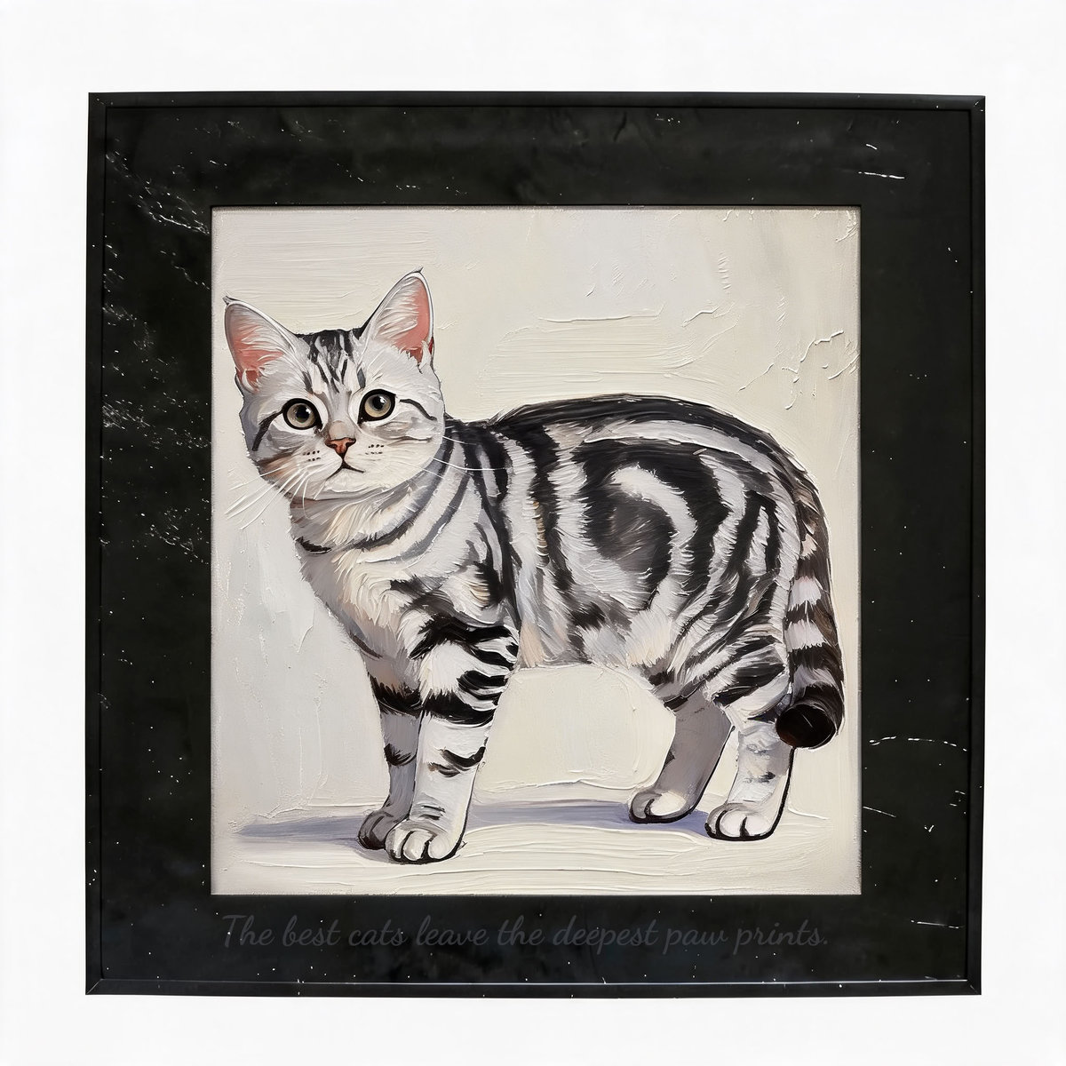 Personalized Gifts for Cat Lovers | Custom Hand-Painted Cat Oil Portrait - Image 6