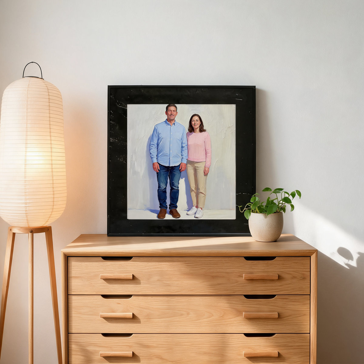 Custom Hand Painted Oil Painting From Photo | Personalized Portrait - Image 2