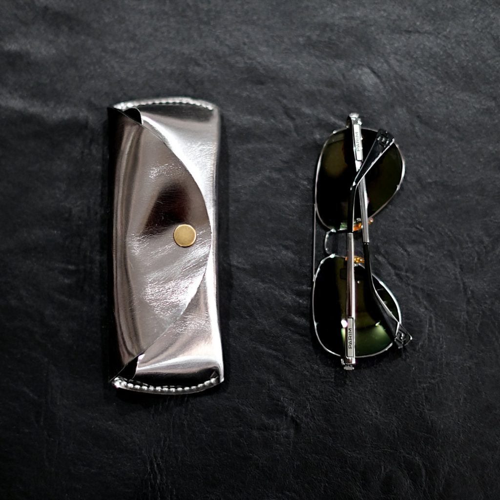 Hand-Stitched leather eyeglass cases | eye glasses case| Top Grain Leather