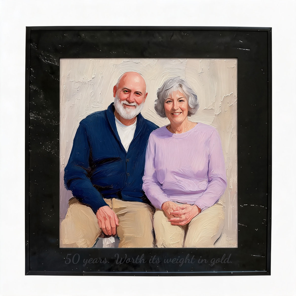 Personalized Anniversary Gifts by Year: Custom Hand-Painted Portrait from Photo - Image 7