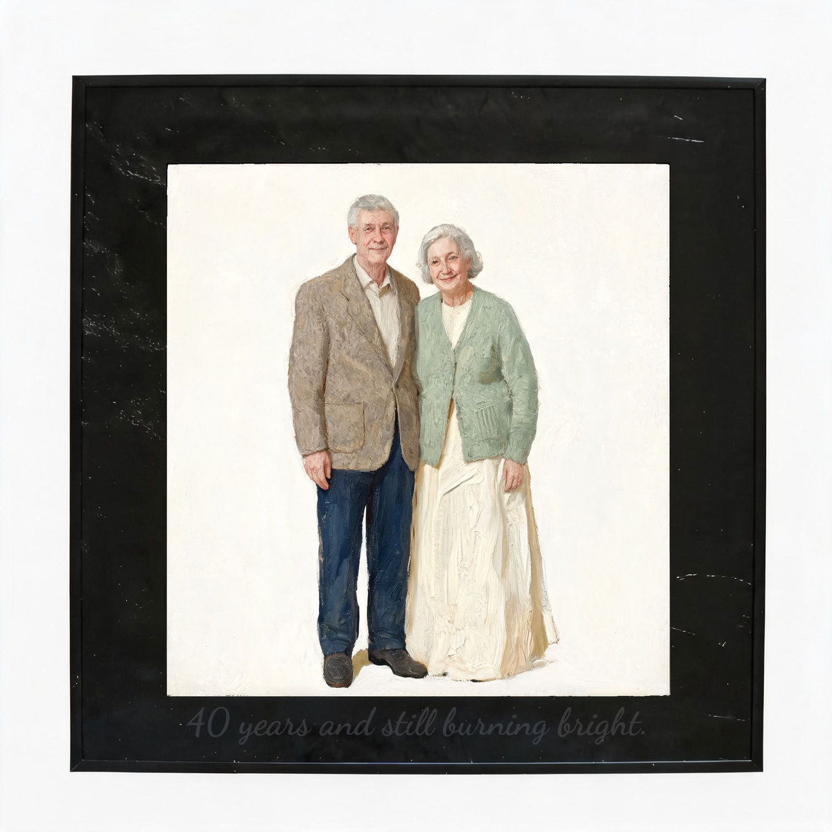 Personalized Anniversary Gifts by Year: Custom Hand-Painted Portrait from Photo - Image 3