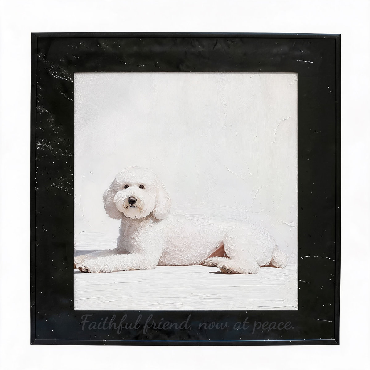 Custom Dog Portrait Oil Painting - Free Engraving| Perfect Gifts for Dog Lovers - Image 7