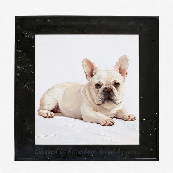 Custom Pet Memorial Gift Hand Painted Oil Portrait from Photo